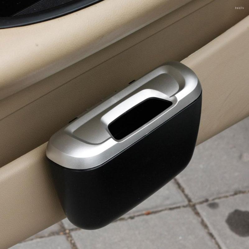 

Interior Accessories Car Trash Holder Attractive Garbage Bin Auto Rubbish Storage Box Cleaning Supplies Decoration Can