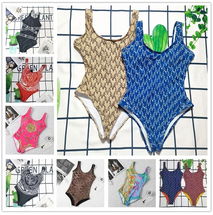 

Textile Jumpsuits Sexy Bikini Swimsuits Designers Ladies Bathing Suit Fashion Beach Clothes Summer Clothing Women Swimwear Bikinis Set, As picture