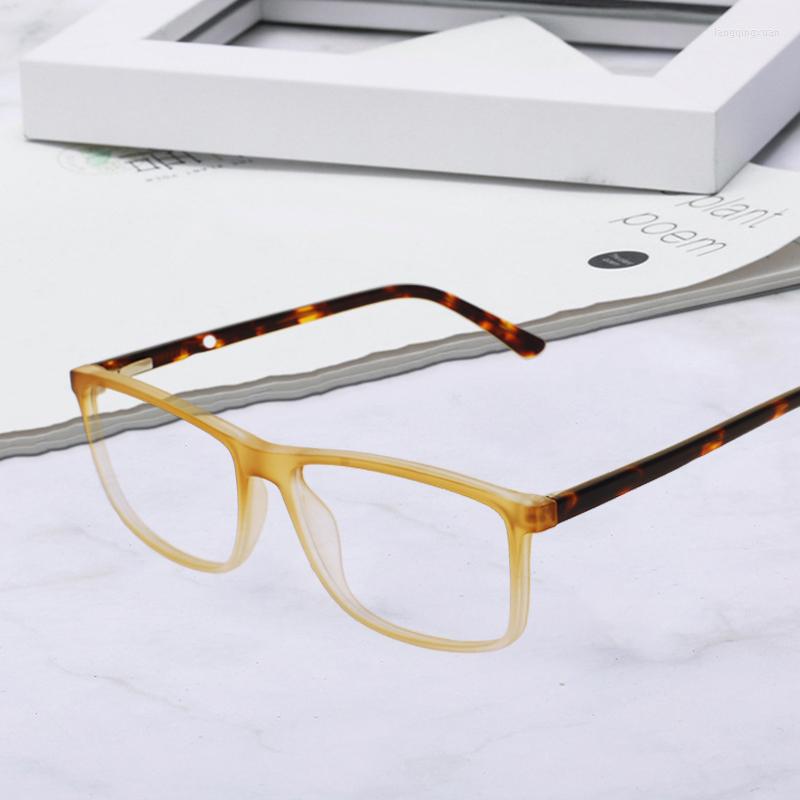 

Sunglasses Frames REAL Selling Retro Rectangle TR90 Glasses Frame Men Fashion Eyeglasses Myopia Prescription Optical Eyewear GOVF137