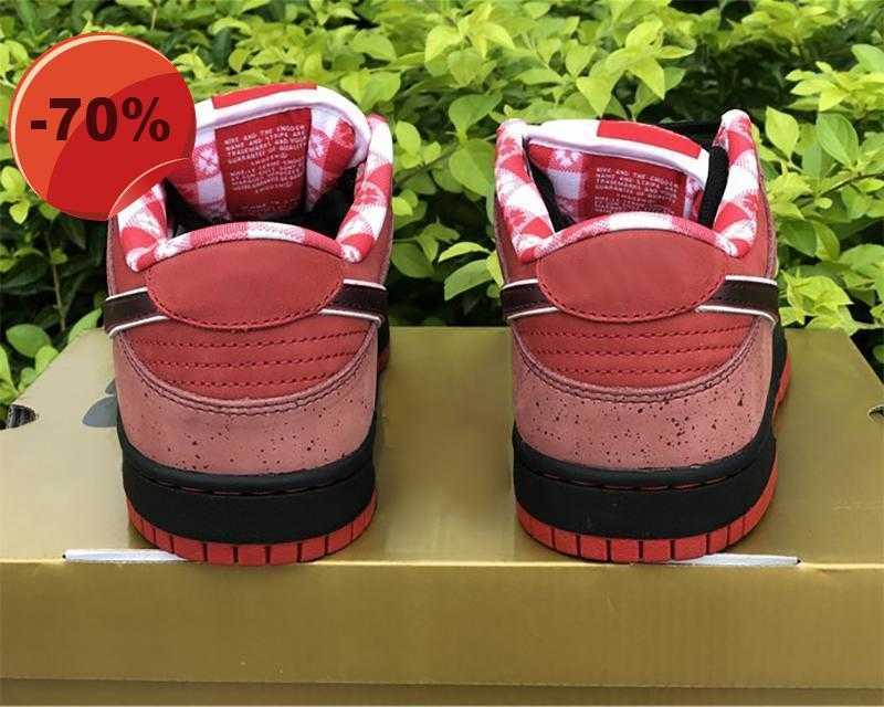 

LOW shoesBrand Shoes Sneakers Outsole Red Lobster Colorway Suede Leather Upper Rubber Sports Trendy Style Skatebord Sb Dunks Low, Top quality