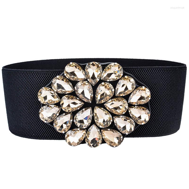 

Belts Hongmioo 2022 Women Wide Elastic Belt For CinturonElastico Hombre Grey, White
