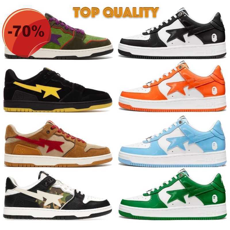 

LOW shoesBoots A Bapestas Sta Low ABC Camo Stars Man Casual Shoes Sk8 Women White Green Red Black Yellow Sneakers, Casual shoes1