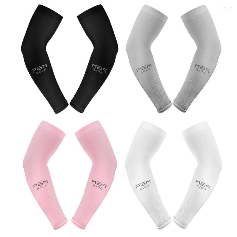 

Knee Pads Compression Arm Sleeves Sport Athletic Sun Cover Up For, White