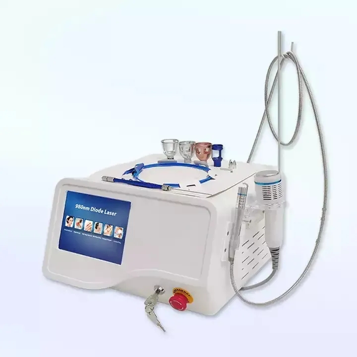 

2022 New Professional spider veins Removal laser Machine Body Fat reduction Plastic Surgery 980nm 60w Medical liposuction Equipment