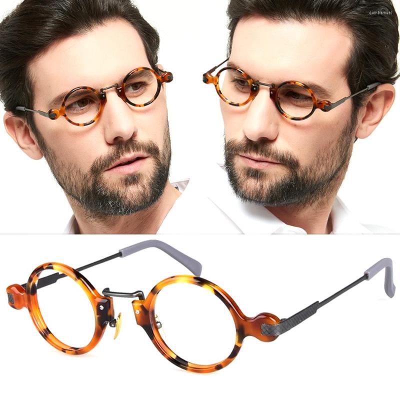 

Sunglasses Frames High Quality Titanium Acetate Creative Glasses For Men Women Optical Prescription Eyeglasses With Colored Round Circle
