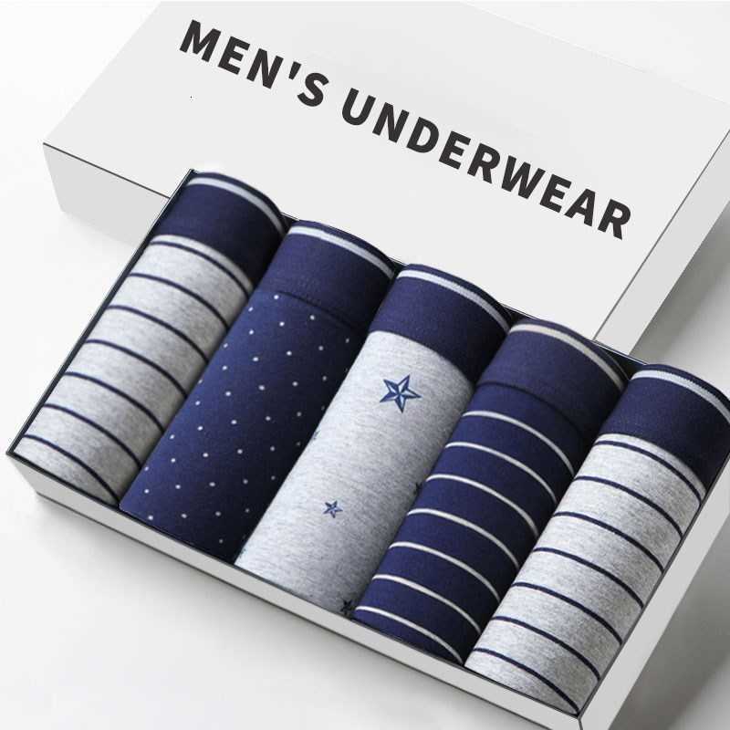 

Men's Underwear Modal Breathable Boxing Shorts Printed Comfortable Brand, 049