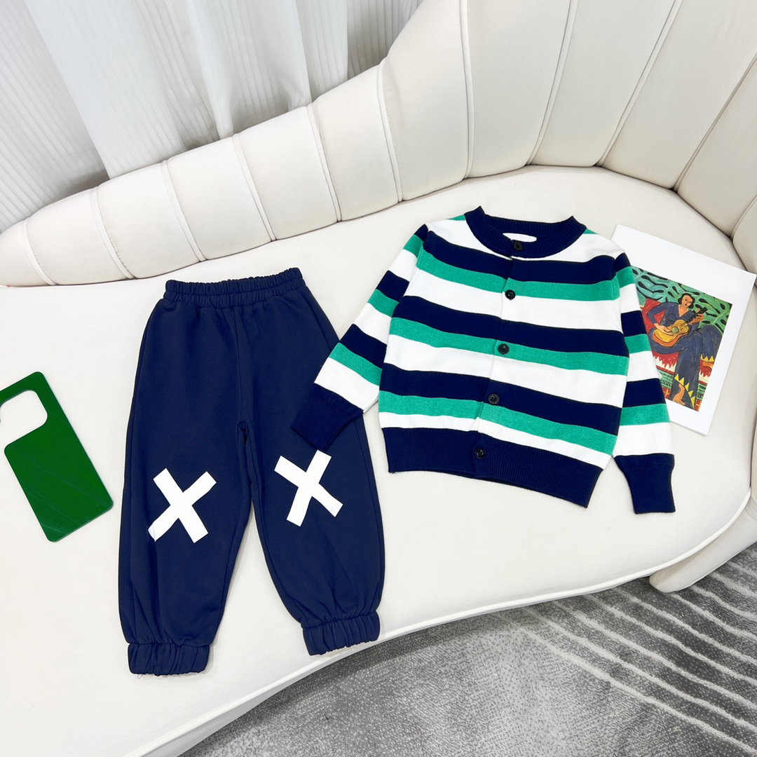 

Designer Kids Hoodie Sets Childrens Autumn Tracksuit Clothing Long Sleeve Trousers Set Girls Sports Boys Wear Size 110-170