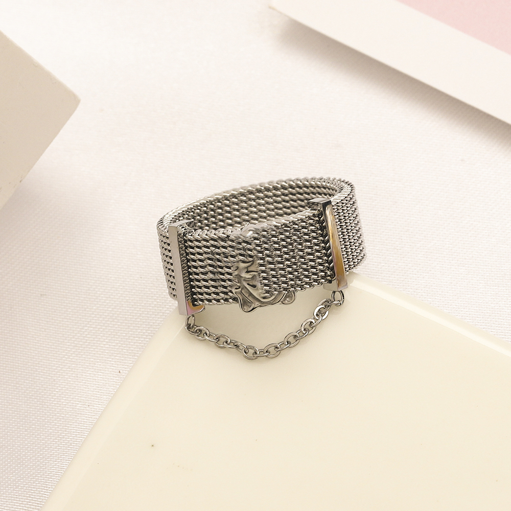 

Fashion Luxury Wedding Rings Designer Animal Ring Stainless Steel 18k Gold Plated 925 Silver Ring Women Love Jewelry Couple Family Accessories