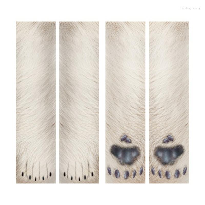 

Men's Socks 1 Pair Unisex Elastic Soft Breathable 3D Printed Animal Foot Claw Hoof Sock UND Sale, Dog size 20cm