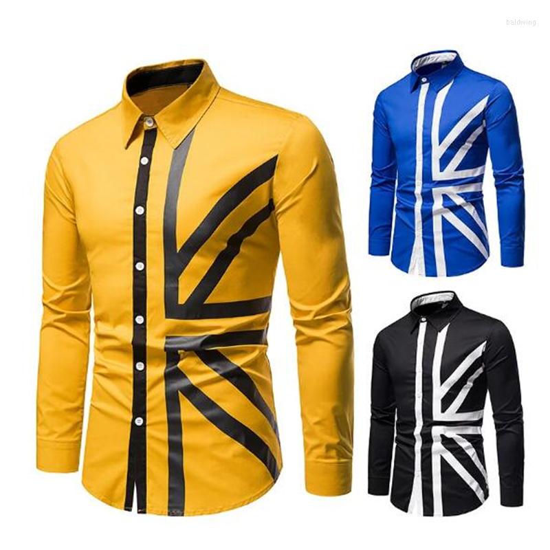 

Men' Casual Shirts 2022 Spring And Autumn European Size Men' Trend Splicing Business Long-sleeved Shirt Western Denim, Black