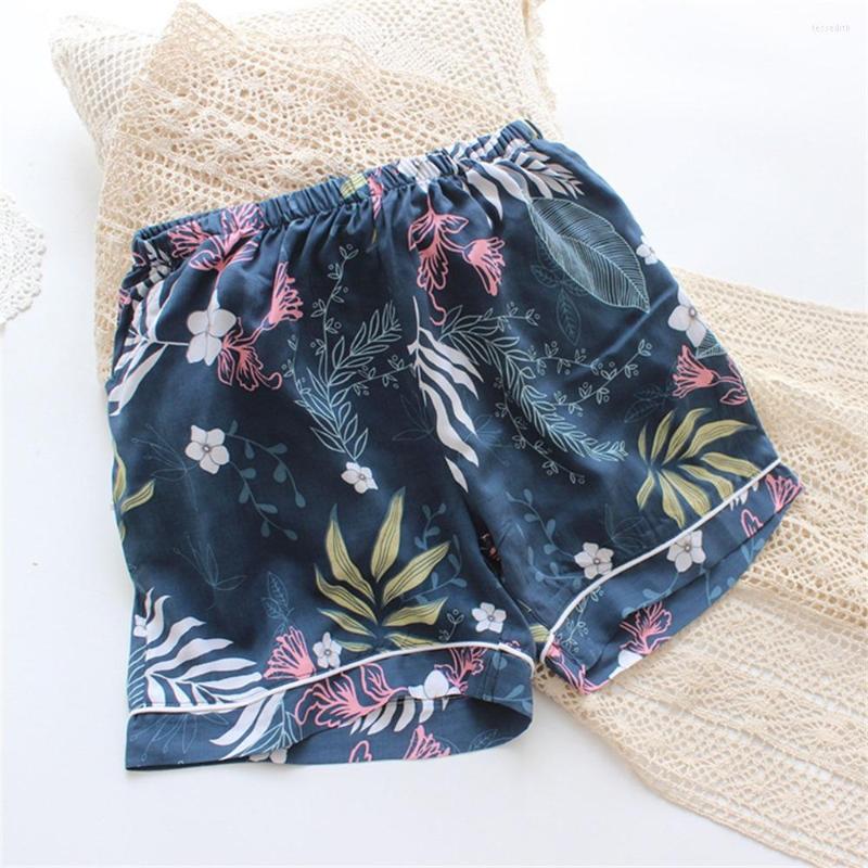 

Women's Sleepwear Women's Summer Casual Shorts 2022 Printed Pijama Loose Pants Thin Cool Comfort Home Femme Sleep Bottoms Nightwear, Color 10 style-2
