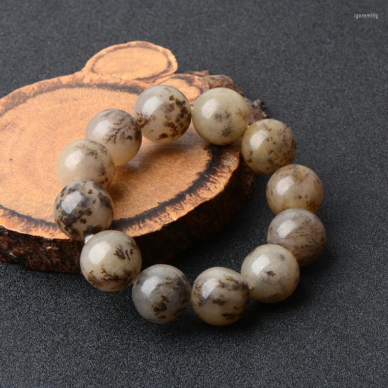 

Link Bracelets Natural Hetian Hulong Jade Bangle Hand-carved Jadite Bracelet For Men Jewelry Real