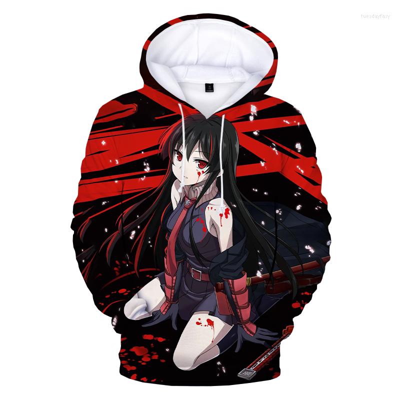 

Men's Hoodies 2022 Anime Akame Ga Kill 3D Print Hoodie Sweatshirts Boys Girls Fashion Casual Pullover Men Harajuku Streetwear, Vip1