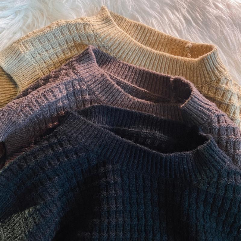 

Men's Vests Sweater Vest Men Autumn Designer BF O-neck Knitwear High Street Simply All-match Retro Kpop Stylish Casual Handsome Hipster Chic