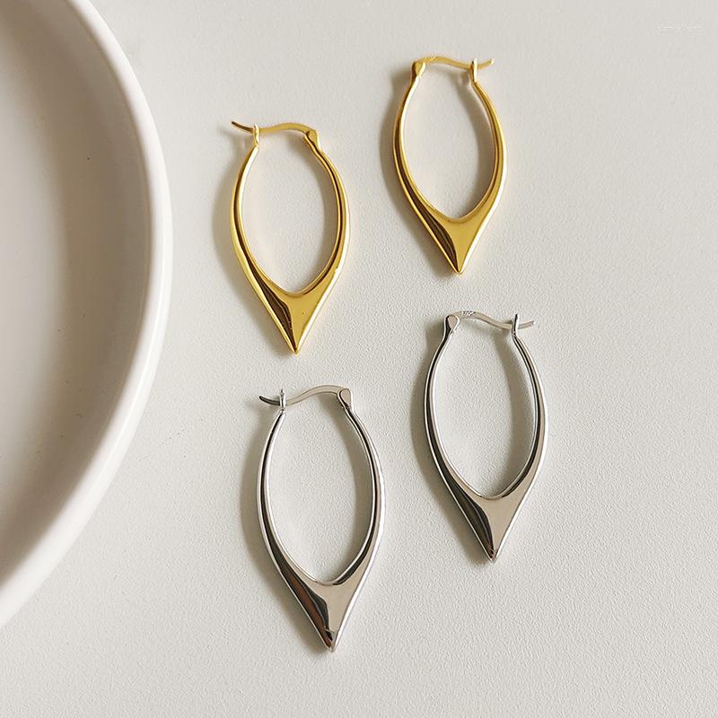 

Stud Earrings Morivovog Real 925 Sterling Silver Minimalist Big Ladies Elegant Anti-allergy Bohemia Office Jewelry