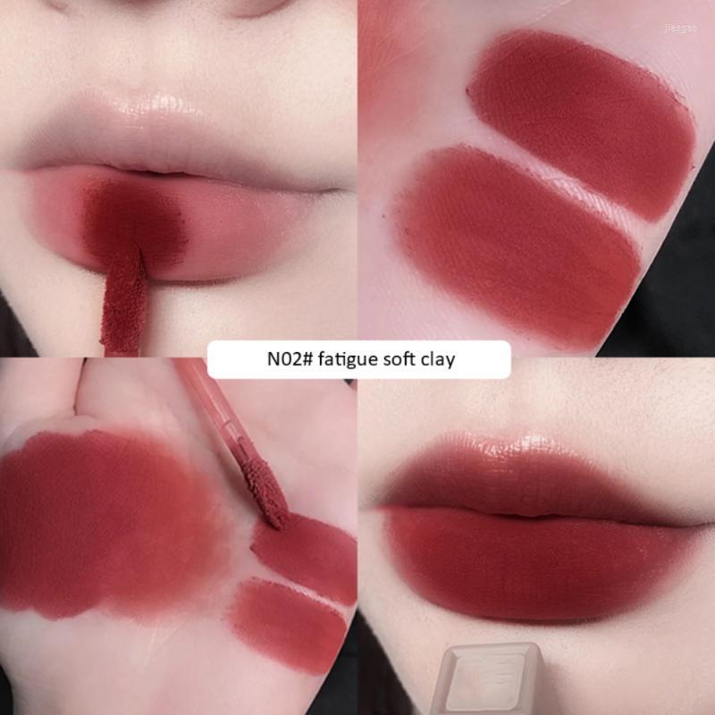 

Lip Gloss Velvet Matte Waterproof Non-marking Lipstick Lasting Mud Stick Women Red Tint Beauty Cosmetic TSLM1, 05