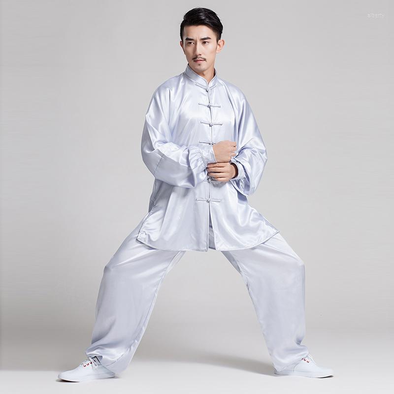 

Ethnic Clothing Martial Art Uniform Traditional Costumes Tang Suit Long Sleeve Wushu Wear Sets Chinese Nation Taekwondo Performance