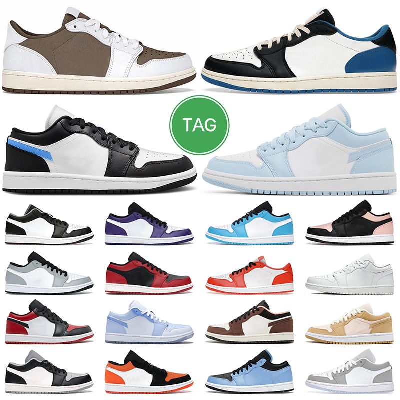 

unc 1s low basketball shoes jumpman 1 reverse mocha men women ice blue bred toe twine shattered backboard mens trainer sports sneakers Eiogu, # 11