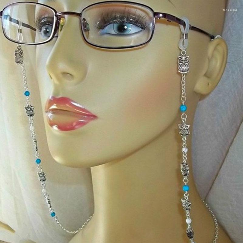 

Chains Gothic Glasses Chain Skulls Black Beaded Goth Spectacles Eyeglasses