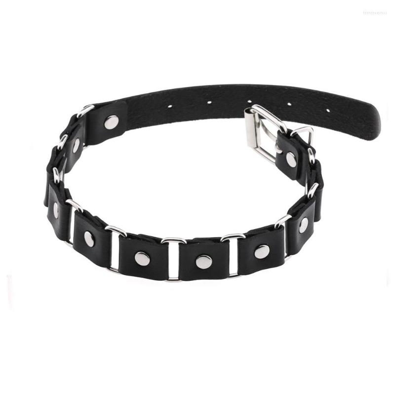 

Choker Harajuku Chocker Goth Punk Black Pu Leather Necklace For Women Vintage Neck Jewelry Collier Femme