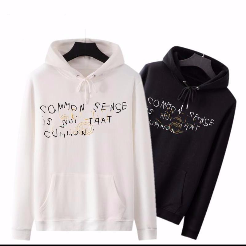 

Men's Hoodies pure cotton men women brand Designers hoodie Casual fashion Sweatshirts, Black