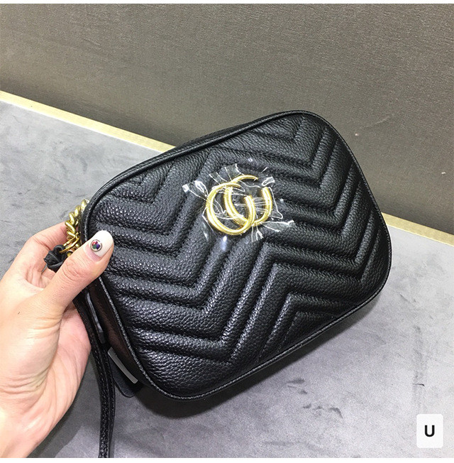 

Designer Bags Shoulder Bag Marmont Crossbody handbag High Quality 2 G Letter Stylish Metal Classic Crossbody Clutches Large Medium Small GucciGG#17323, Red