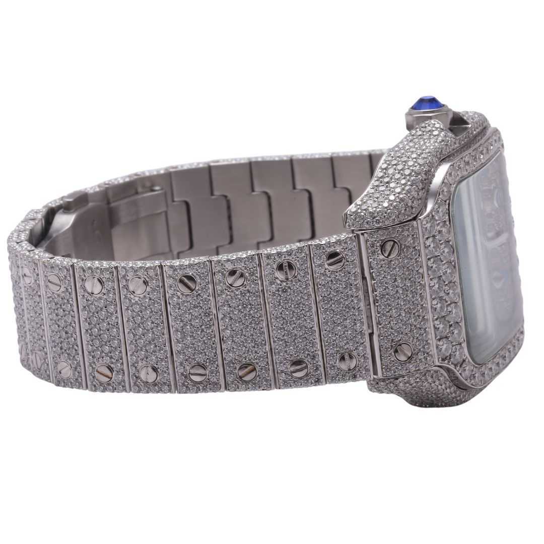 

Wristwatches iced out labgrown handmade diamond luxury mens watch customize diamond watch manufacturer fine jewelryP2ZDTI0CKFPT, N\a