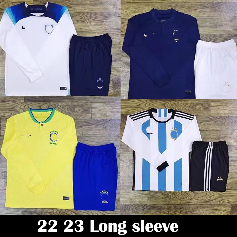 

Long sleeve Soccer Jerseys 22 23 fans full football shirt 2022 2023, 2 home