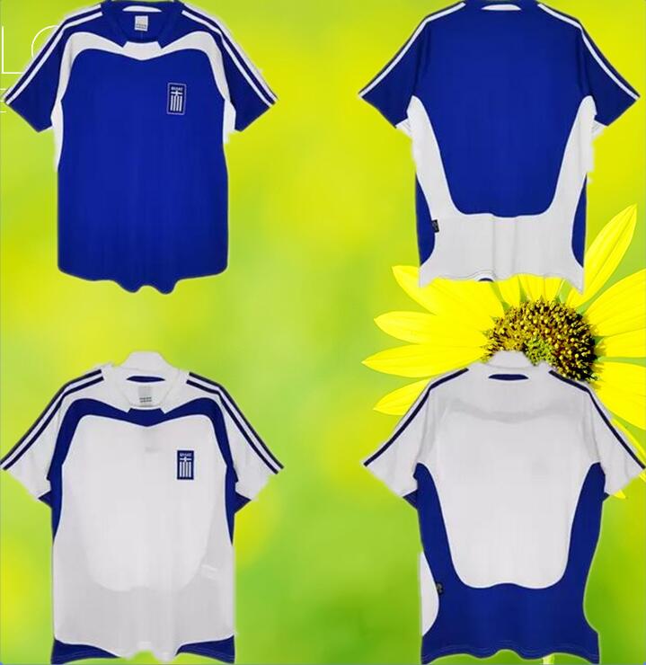 

Top 2004 GREECE Retro Jerseys Charisteas Tsiartas Soccer Jersey Nikolaidis Zagorakis classical Football Shirt Karagounis maillot de foot