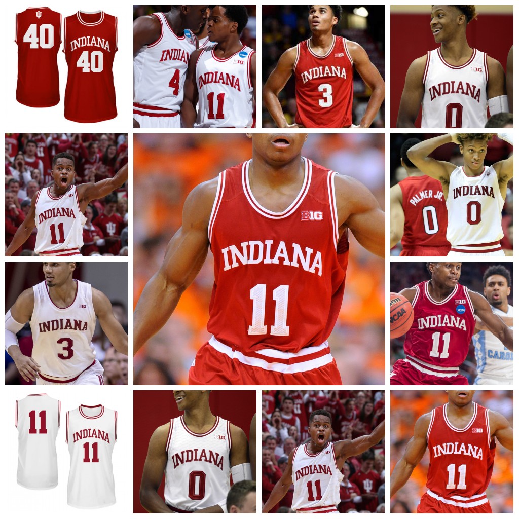 

Basketball Jerseys Custom Indiana Hoosiers Basketball Jersey 23 Trayce Jackson-Davis 22 Geronimo 5 Malik Reneau Miller Kopp 1 Jalen Hood-Schifino Tamar Bates, As picture