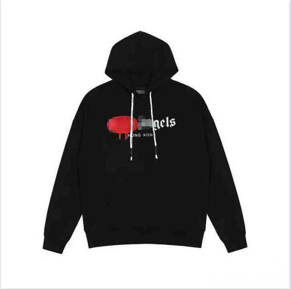 

Men' Hoodies Sweatshirts Mens Designer Sweater Spray Print Hooded palmes Angel Hoodie Loose Lovers Pa Jumper Women Hoody Oversized hz7, Beige
