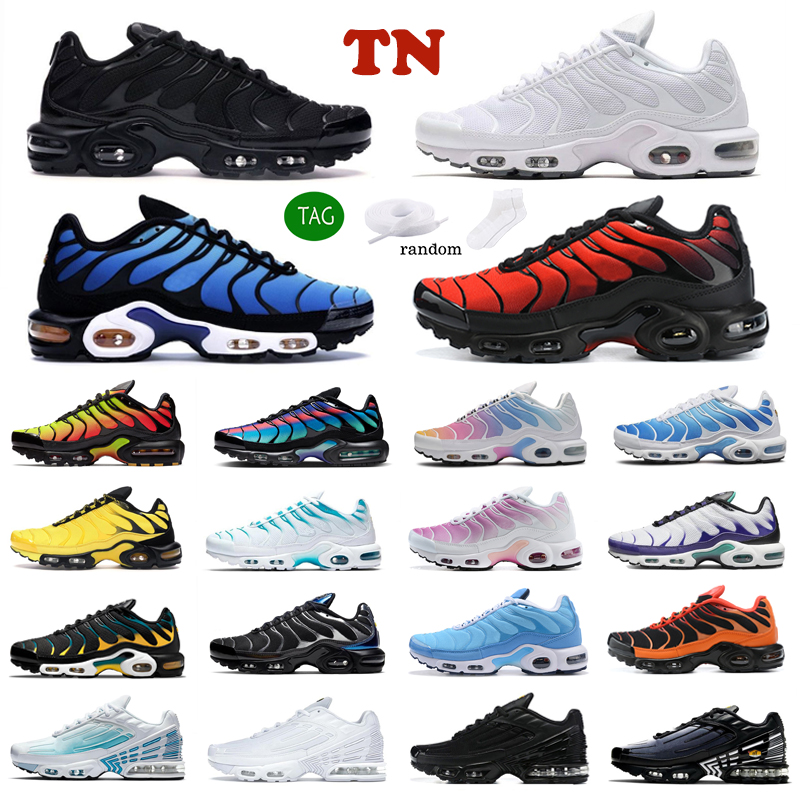 

Tn Plus Running Shoes Women Triple White Black Red Hyper Blue Oreo Plus 3 Tennis Breathable Mens Trainers Sports Sneakers Size 36-46, 28