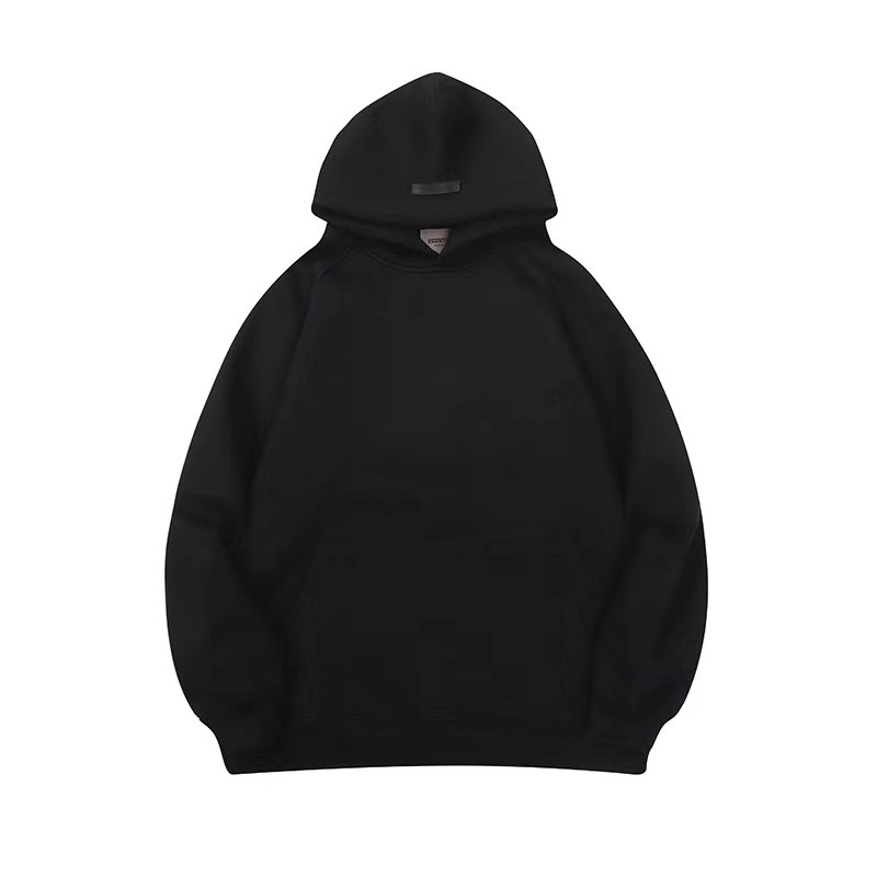 

Men' and Women' Hoodies Sweatshirts 2022 Fashion Brand Ess Autumn Winter New Style Cash Fall Chest Letter Simple Print Plush 545, Black