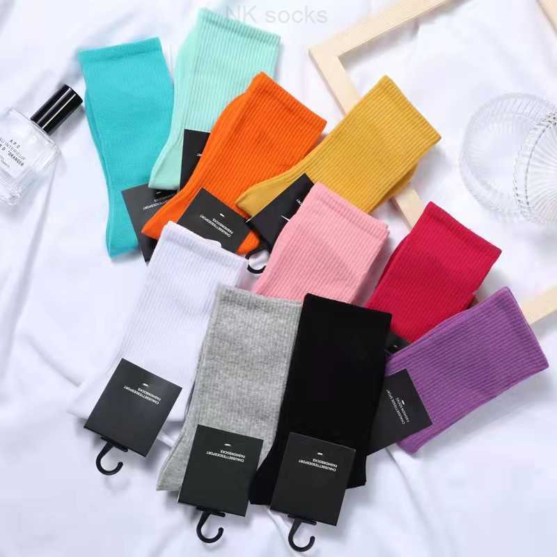 

10 color Fashion Brand Men's Cotton Socks New Style Black Leisure Men Women Soft Breathable Summer Winter for Male Sockes LW2D, Mixed color