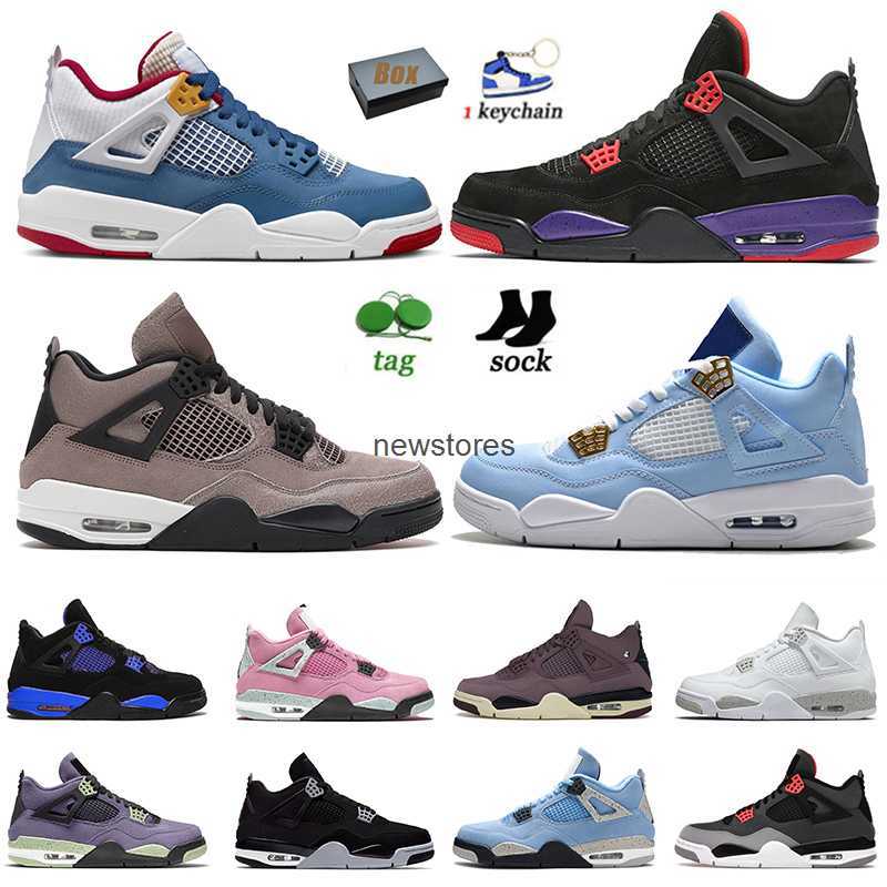 

Fashion Messy Room 4s Basketball Shoes Jumpman With 4 Military Black Cat Blue Taupe Haze Red Thunder Canvas Mens Womens Metallic OG, B30 violet ore 36-47