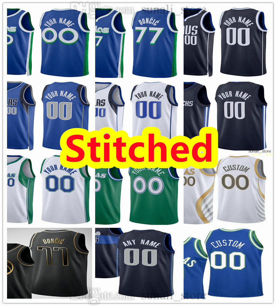 

Stitched Basketball 77 Luka Jerseys Doncic Christian 35 Wood Spencer 26 Dinwiddie Tim 11 Hardaway Tyler 22 Dorsey 10 Finney-Smith Reggie 25 Bullock Dirk 41 Nowitzki, Black