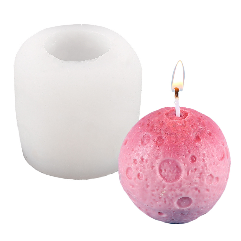 

Moon Silicone Mold for Diy Aromatherapy Candle Lunar Shape Decoration 1223779