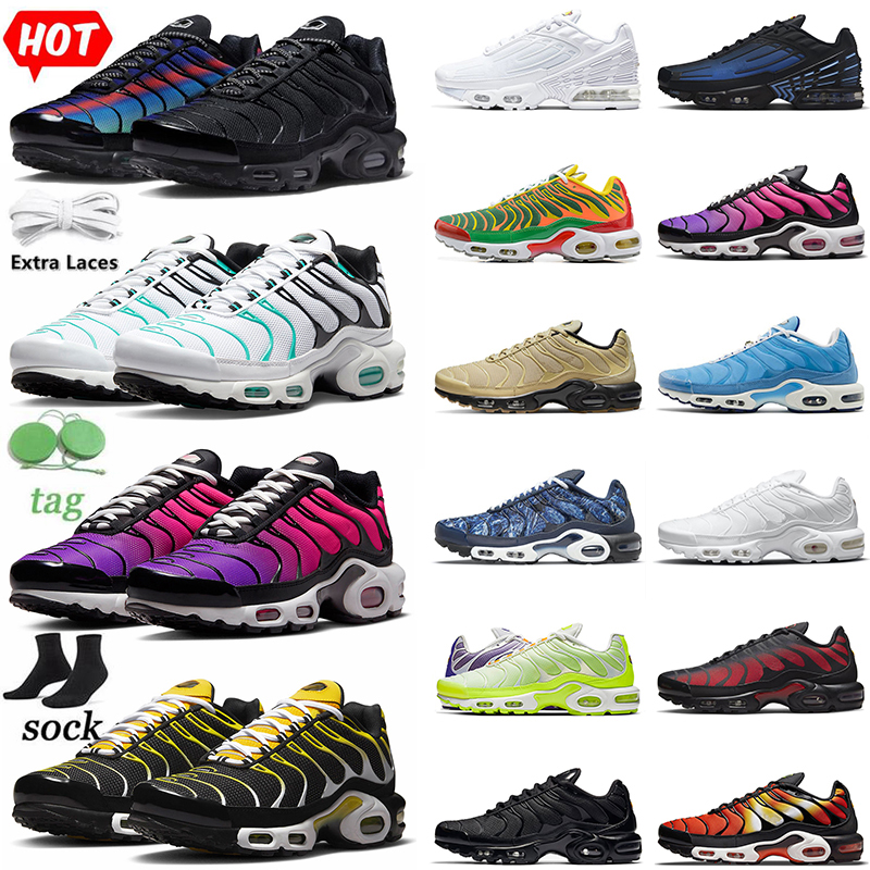 

plus tn terrascape running shoes 2023 men women airmaxs tns tn3 vaporizer sneakers tns triple black white unity university hyper blue jade dusk oreo Sports Trainers, A47 tn 3 new york 40-46