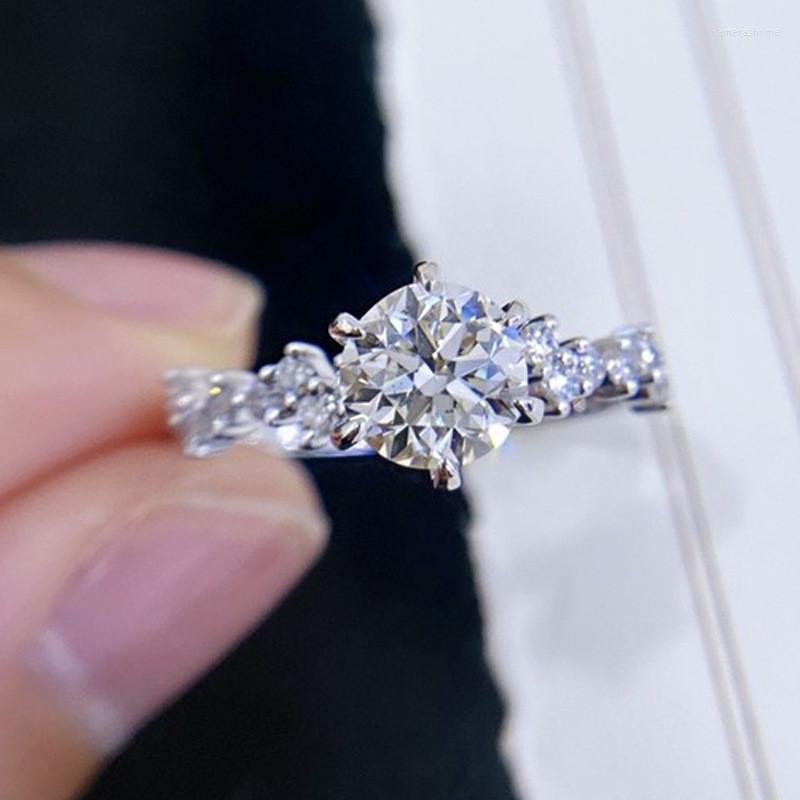 

Wedding Rings TOBILO Female Engagement Novel Design Ly Fashion Accessories For Women Brilliant Cubic Zirconia Jewelry Exquisite