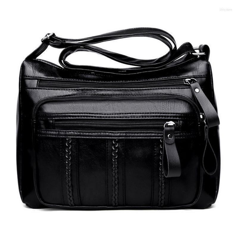 

Evening Bags Designer Women Crossbody Bag Soft Pu Leather Shoulder Good Quality Messenger Small Size Purse Ladies Handbags