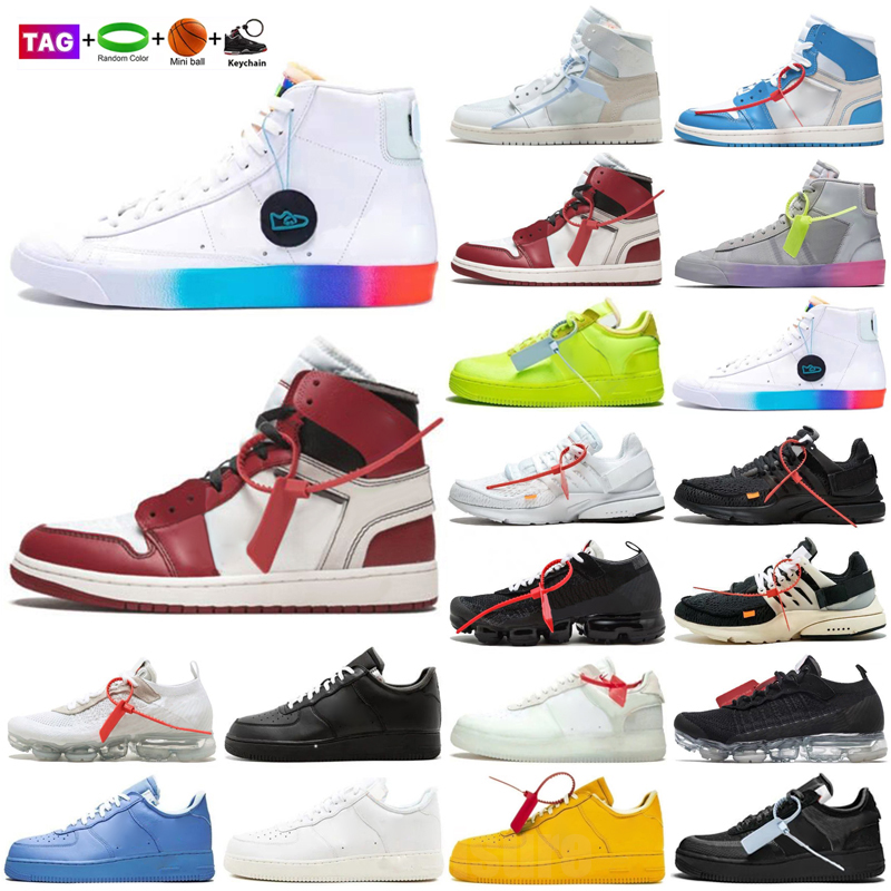 Original Mens womens off Shoes MCA white Blue Red mac Silver Metallic Volt Low s Triple black green GNER Presto 2.0 Chaussures 36-46