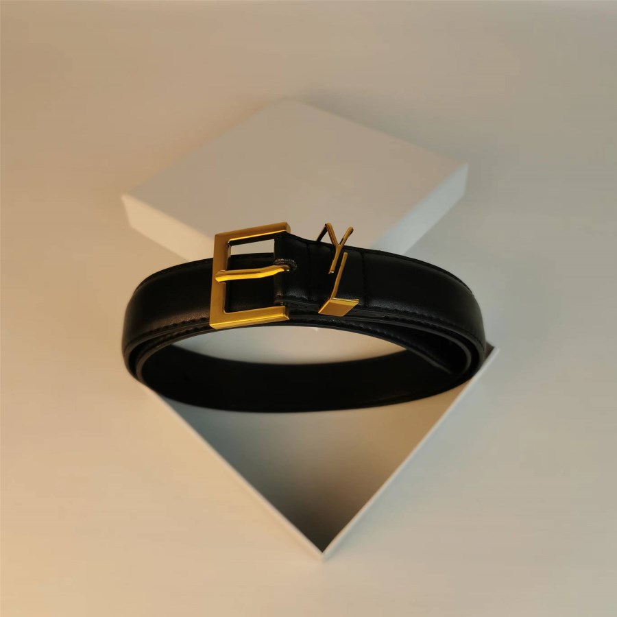 

Luxury Designer Belt for Women Genuine Leather Cowhide Width 3cm Men Designers Belts Bronze Buckle Silver Womens Waistband Cintura 4551