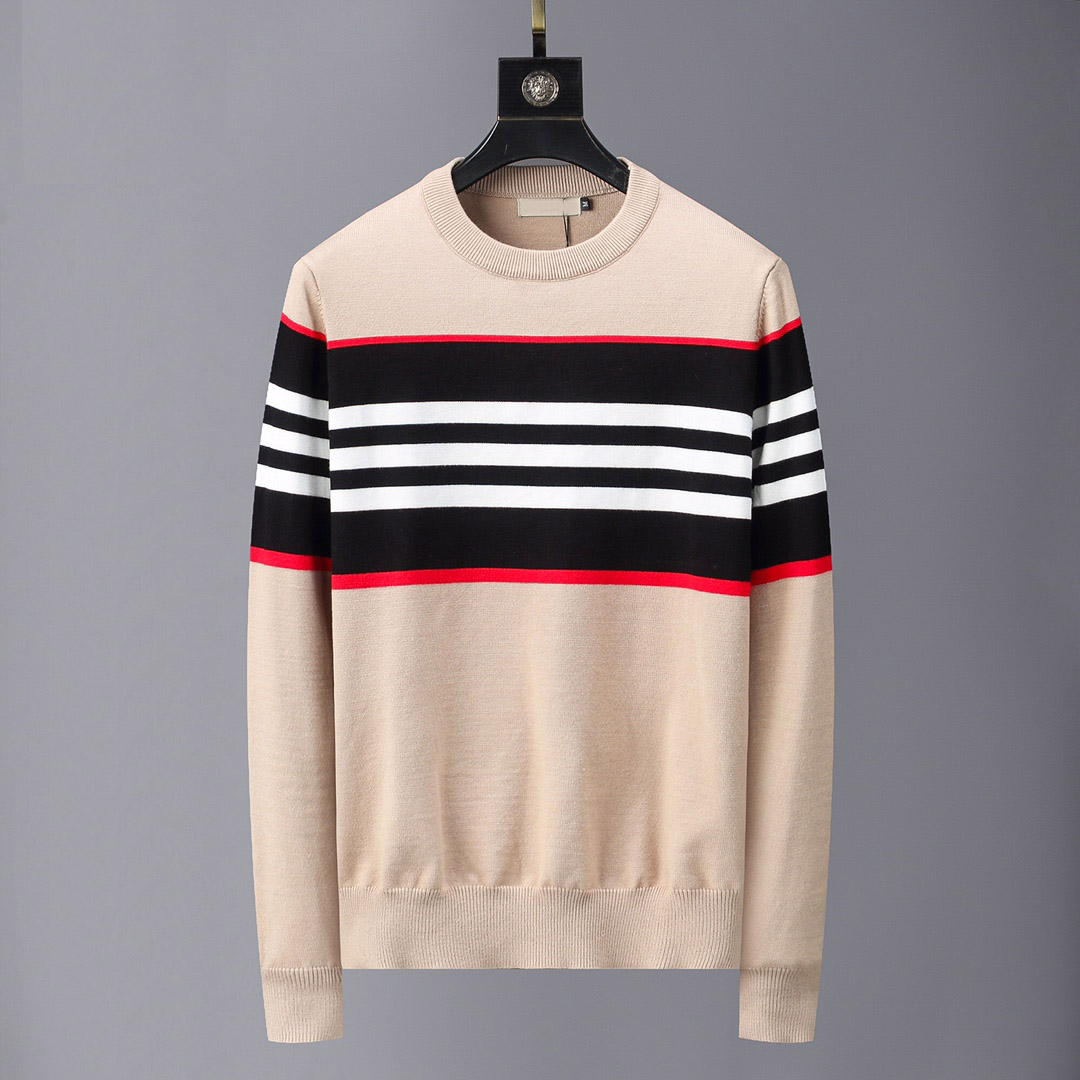 

Designers sweater mens womens Arrow Color Gradient cardigan senior classic multicolor round neck Autumn winter keep warm comfortable Top1 high guality #112