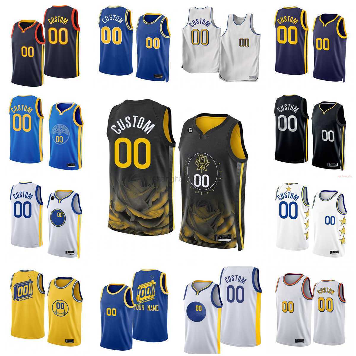 

Basketball Jerseys College Basketball Wears 6 Patch Custom Printed 2022-23 Golden State''Warriors''New Curry Thompson Wiggins Green Wiseman Kuminga Moody Poole, Printed14