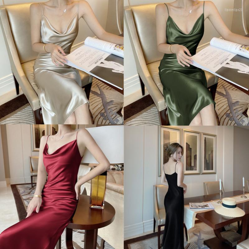 

Casual Dresses Summer Elegant Sexy Strap Sleeveless Dress Bodycon Slim Backless Vestidos De Mujer Female Evening Party For Women 2022, Black dress