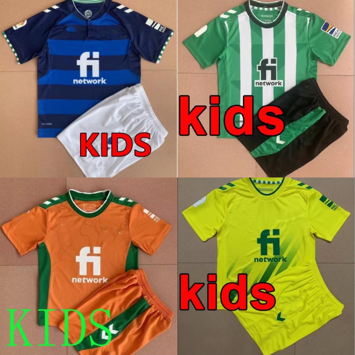 

2022 2023 REAL Betis kids sock kit soccer Jerseys JOAQUIN Loren Football Shirts BOUDEBOUZ BARTRA Special Training suit B.Iglesias Edition Fekir Canales, Blue