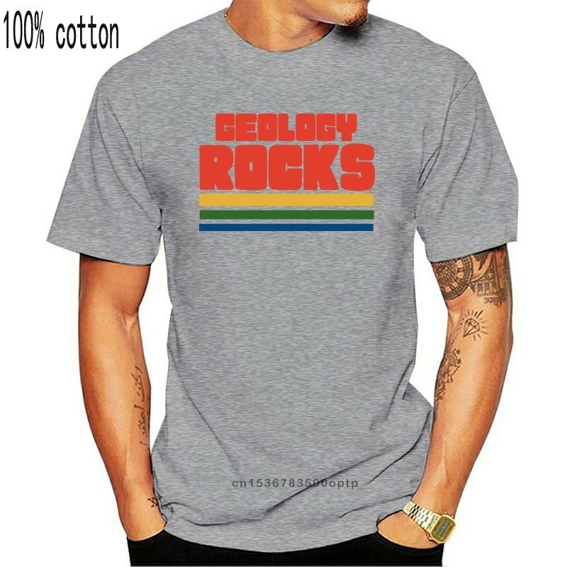 

Men's T Shirts Men Funny Shirt Women Cool Tshirt Geology Rocks T-shirt Retro Geologists Tee, Greenmenx161516