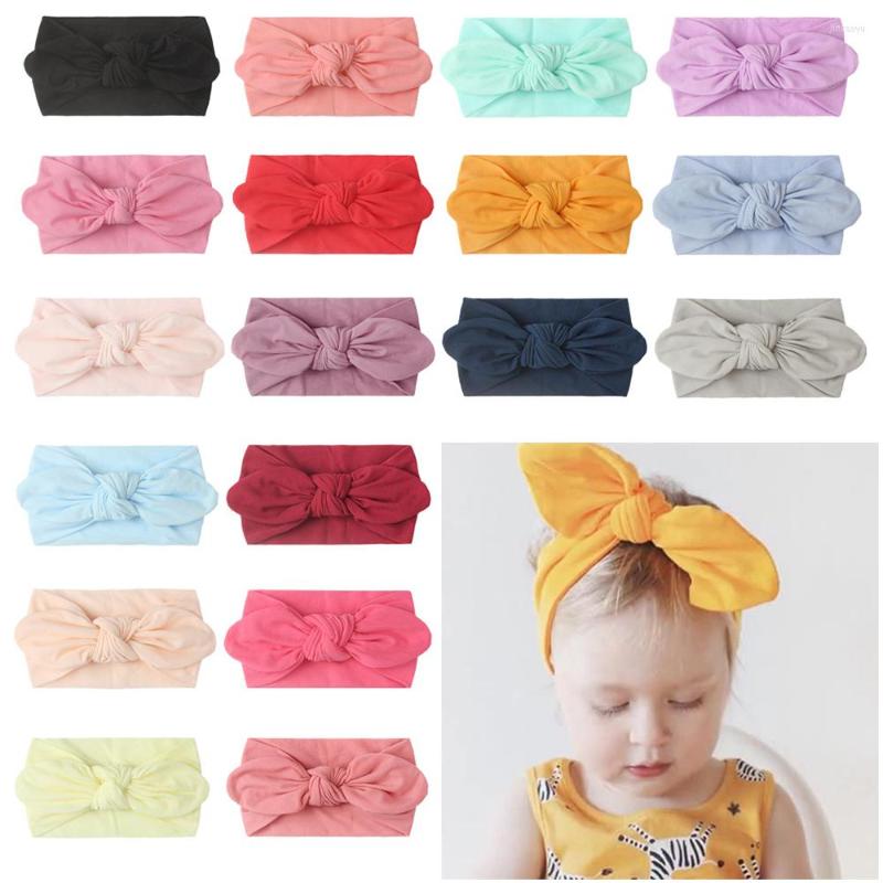 

Hair Accessories Infant Headband Knot Tie Headwrap Cute Kids Hairband Turban Stretchy Baby Girls Po Prop Birthday Gift, 04