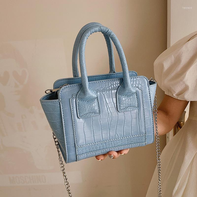 

Evening Bags Handbags For Women 2022 Designer Luxury Stone Pattern Chain Bag Fashion All-match Shoulder Messenger Large-capacity Tote