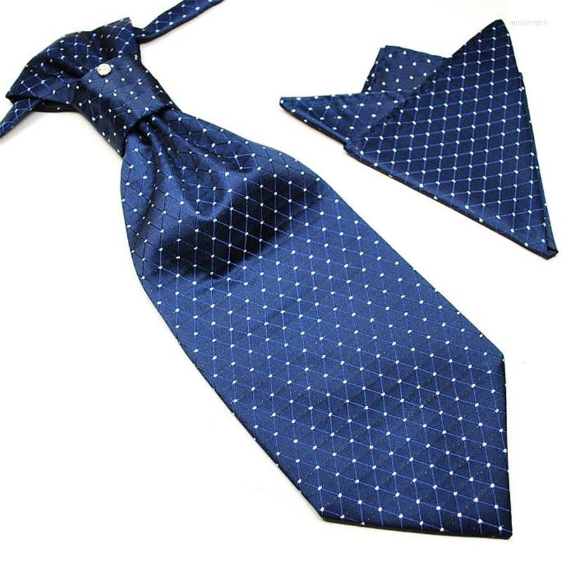 

Bow Ties 2022 Neck Tie Sets For Men Pocket Square 2pcs In 1 Wedding Cravat